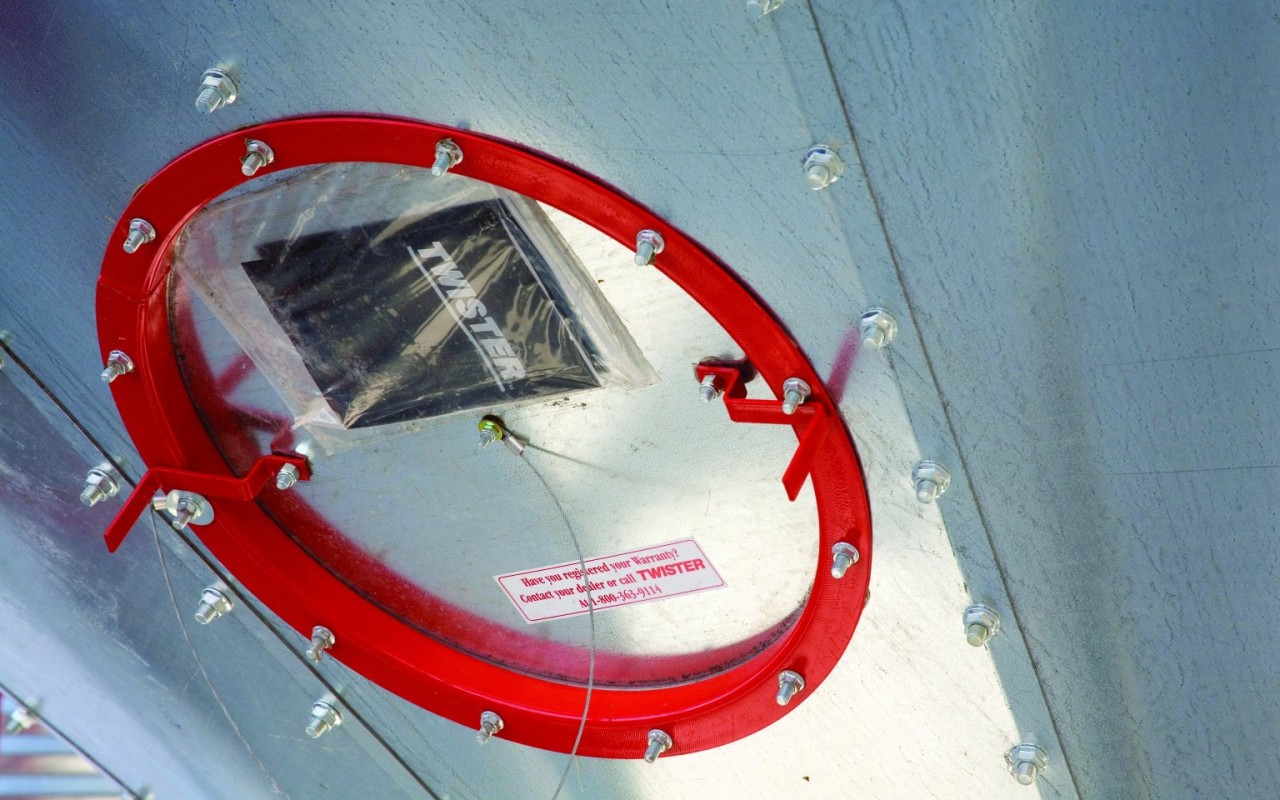 Hopper Bottom Bins Twister Grain Storage Flaman Agriculture