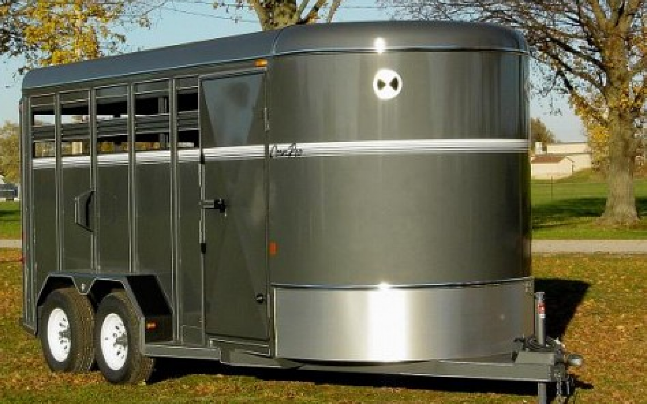 Bumper Pull Stock Trailers Horse Trailer Flaman Agriculture