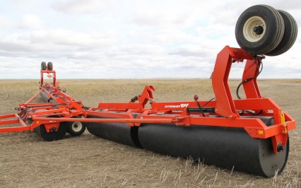 Land roller with Forward Unfolding system
