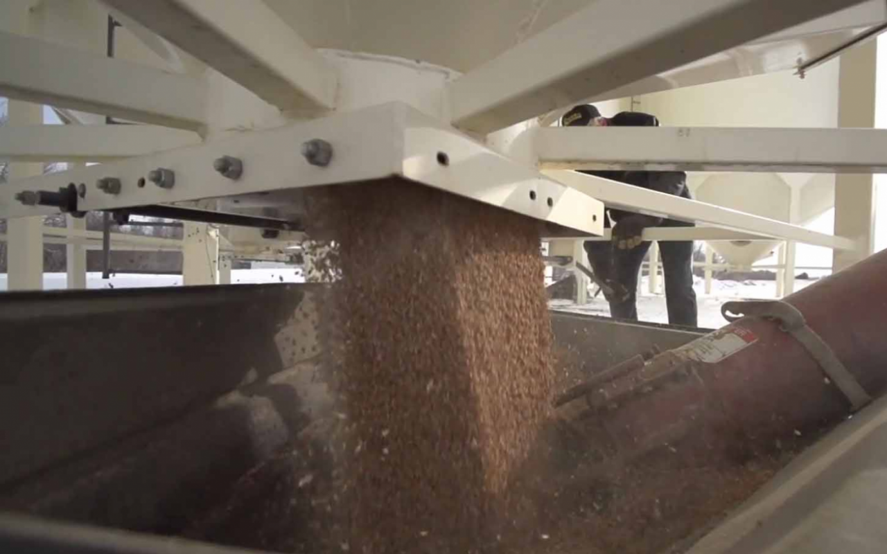 Grain Max Hopper Bottom Bin Grain Storage Flaman Agriculture