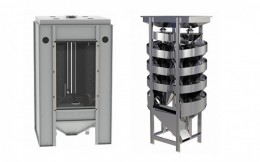 Open and Enclosed Spiral Separator