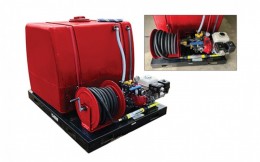 225 Gallon Quick Response Fire Suppression Skid
