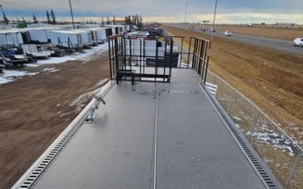 Anti-slip Coated Plywood on Platform