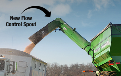 The Telescoping Flow Control Spout offers multiple combinations of height and reach