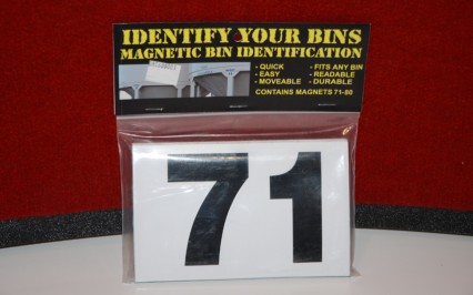 Each number pack contains 10 magnets (ie: 71-80)