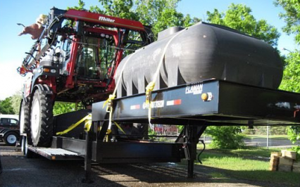 Trailtech Sprayer Trailer With Tank Mounted