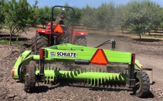 SRW Windrower Rock Rake