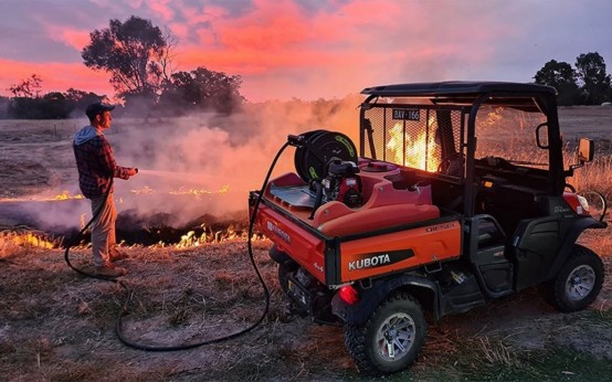 300L UTV Fire Boss Fire Skid