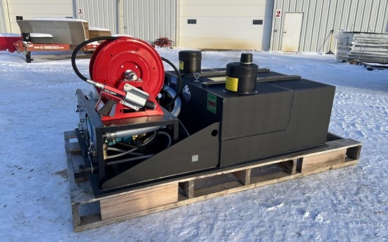 Ultra High Pressure 150 Gal Fire Suppression Skid