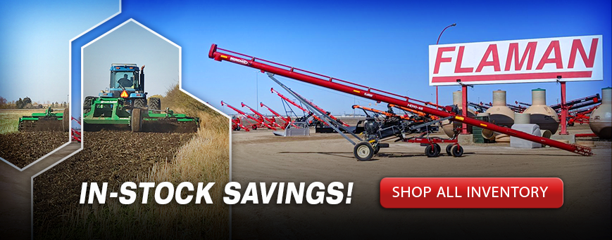 Get savings on new and used equipment we have in stock!