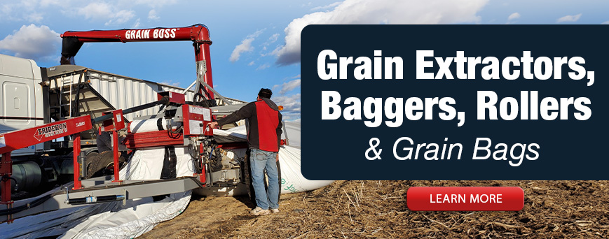 Grain extractors, baggers, rollers and more!