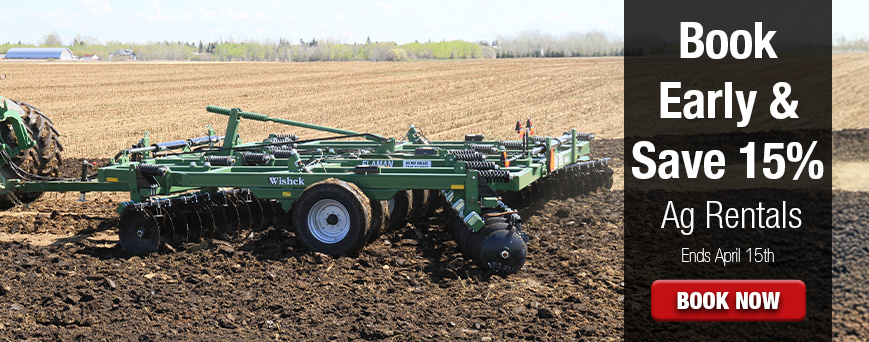 Book your Rentals early and Save