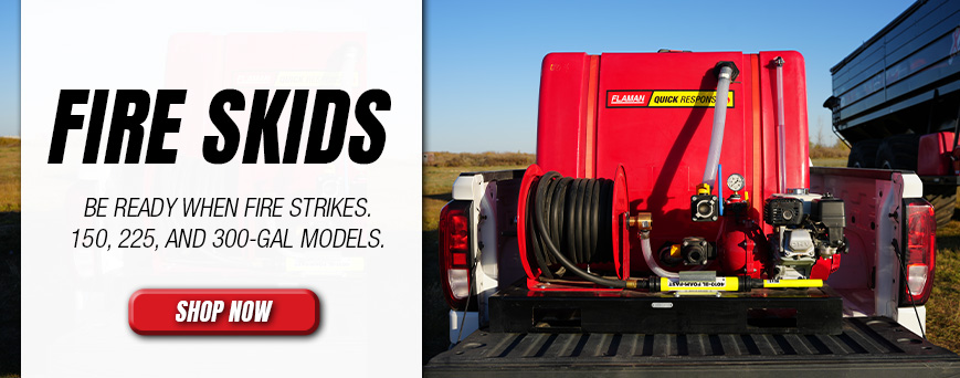 Fire Suppression all on one Skid